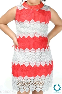 Linotex Girls Party Festival Dress - 4-5 Years, Red
